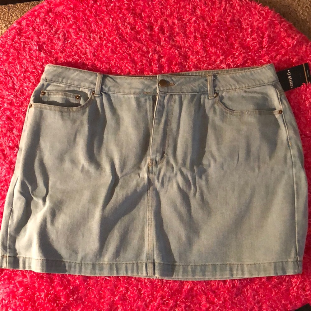 Jean skirt